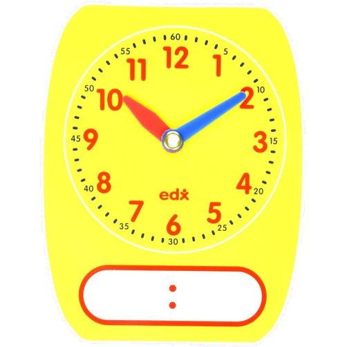 Didax Educational Resources Write-On Wipe-Off Clocks (5)
