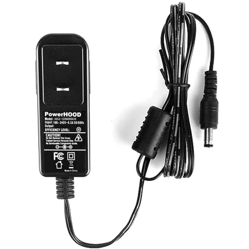 PowerHOOD 12V AC/DC Adapter Compatible with Focusrite RedNet AM2 X2P Ethernet Audio Digital IO Dante Line-Out Interface 12VDC DC12V 12volt 12.0 Volts Power Supply Cord Charger Cable PSU Mains