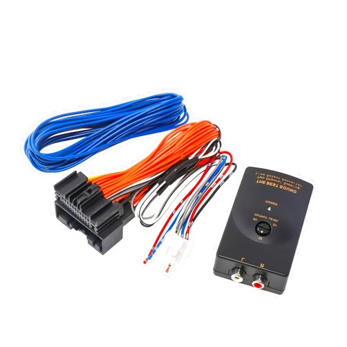 NuIth Add an Amplifier Subwoofer Interface Adapter Kit Select for Ford 2011-2018 F150 Explorer Fusion Mustang Factory OEM Radio Stereo w/Remote Turn on Wiring 2 Channel RCA Line Output Converter