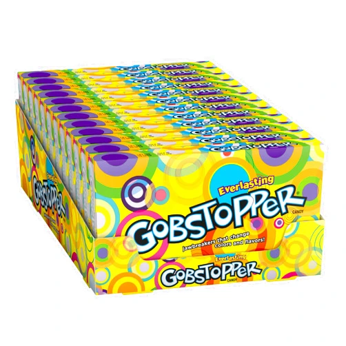 Wonka Everlasting Gobstopper, Candy, Jawbreaker Candy, 5 oz (12 ct)