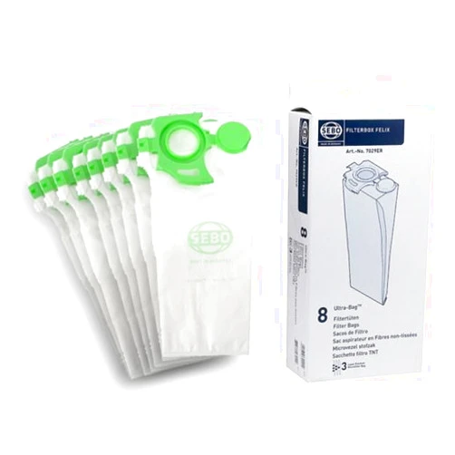 SEBO Felix Dart UltraBag Vacuum Cleaner Upright Dust Pack Of 8