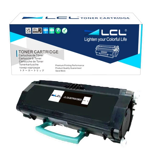 LCL Remanufactured Toner Cartridge Replacement for Dell 2330 2330D 2330DN 2350D 2350DN 330-2667 330-2650 330-2649 PK941 PK937DN DM253 6000 Pages for Dell 2330 2330D 2330DN 2350 2350D 2350DN (Black)