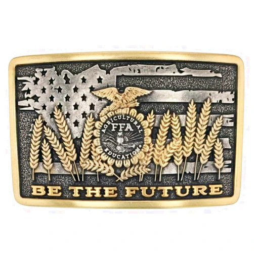Montana Silversmiths Future Farmers of America FFA Be The Future Attitude Belt Buckle