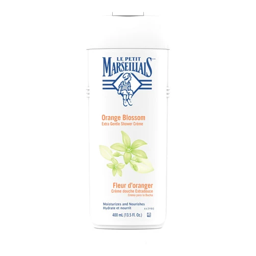 Le Petit Marseillais Extra Gentle Shower Creme Orange Blossom 400 Ml, 13.5 Fluid Ounce