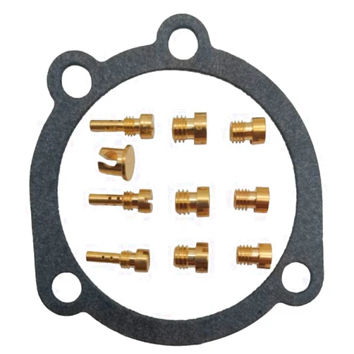 Canyoyi Carburetor Carb Jet Kit for CV40 Main Jet - Slow/Pilot Jet With Gasket 180 185 190 195 42 45 48 XL883 XL1200 CV 40mm 27421-99 27465-04 27490-04 27490-96 27731-04 1988 1989 1990-2016 23-135