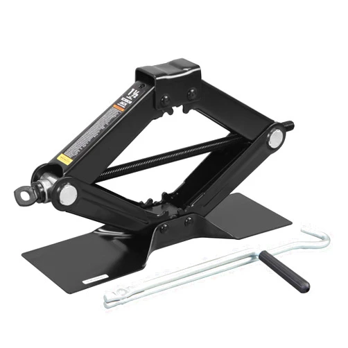 BIG RED AT10152BR Torin Steel Scissor Lift Jack Car Kit, 1.5 Ton (3,000 lb) Capacity, Black
