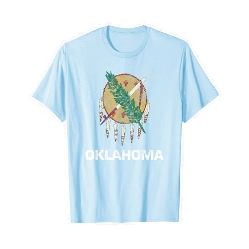 STATE OF OKLAHOMA State Flag of Oklahoma T-Shirt