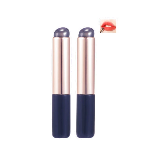 COSHINE 2pcs Silicone Lip And Concealer Makeup Brushes, COSHINE Premium High Elastic Silicone Brush Set For Lip Balm, Lip Gloss, Lip Stick and Concealer