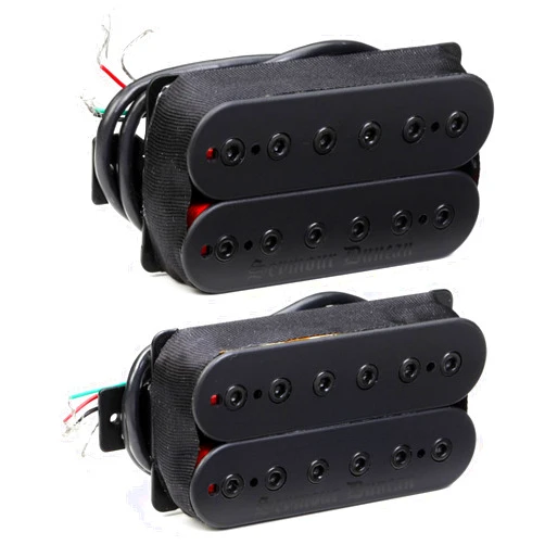 Seymour Duncan Blackened Black Winter Humbucker Set - Electric Guitar Pickups, Perfect for Hard Rock and Heavy Metal
