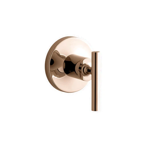KOHLER Purist® Valve trim with lever handle for transfer valve, requires valve