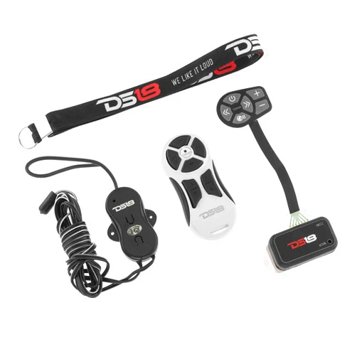DS18 SWLDC1.2-WBK Long Distance and Steering Wheel Sound Control Combo, White/Black