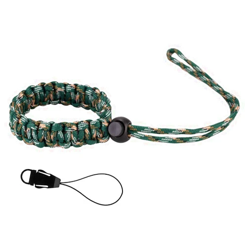 A ALLZEDREAM Allzedream Camera Wrist Strap Paracord Bracelet Adjustable for DSLR Binocular Cell Phone