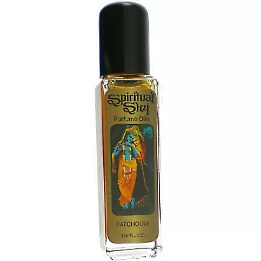 Cultural Exchange Spiritual Sky Patchouli Scented Perfume Oil [Pack of 2 - Brown - 1/4 oz.]