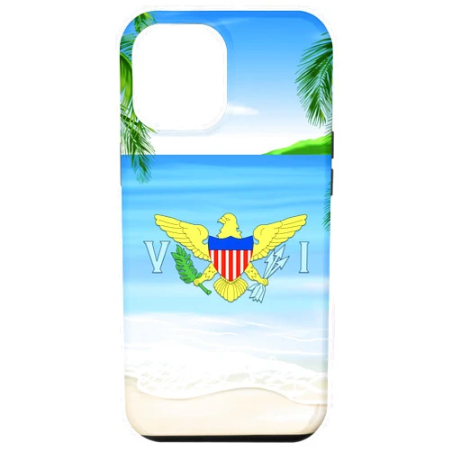 U.S. Virgin Islands Summer Vacation Designs iPhone 15 Plus United States Virgin Islands Case
