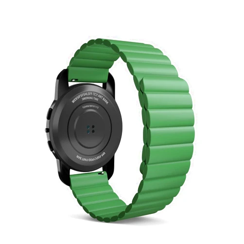 LiGuVCY Watch Band, Magnetic Smartwatch Bands, Silicone Strap Quick Release 20mm Smartwatch Straps for Women Men Watch Strap with Spring Bar for Gear S2 Classic Galaxy Watch Active Fenix 5S Plus S40 S40-GOLG