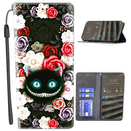Jioeuinly Case Compatible for ZTE Quest 5 / Blade A3 2019 / Blade Vantage 2 Phone Case Flip Stand Cover Magnetic Close LZM