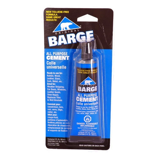 Barge All-Purpose TF Cement Rubber, leather, Wood, Glass, Metal Glue 2 oz