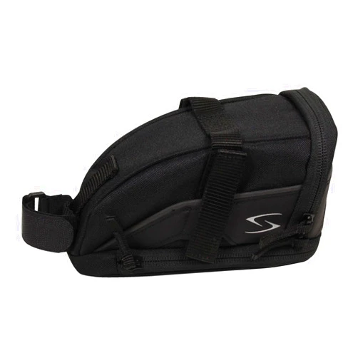 Serfas Medium Stealth Bicycle Saddle Bag - LT-4 (Black)