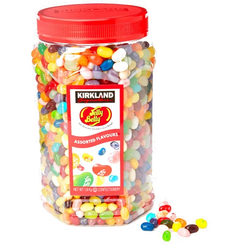Kirkland Signature Kirkland Jelly Belly Bean Bulk Jar 1.8kg 45 flavours Sweets