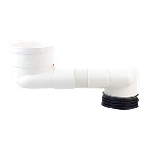 FLCPJGV Universal Offset Toilet Flange Extension Drain Pipe, Bathroom Sink Toilet Flange Shifter for Plumbing Drainage Systems Tub Waste Repairing, 15cm