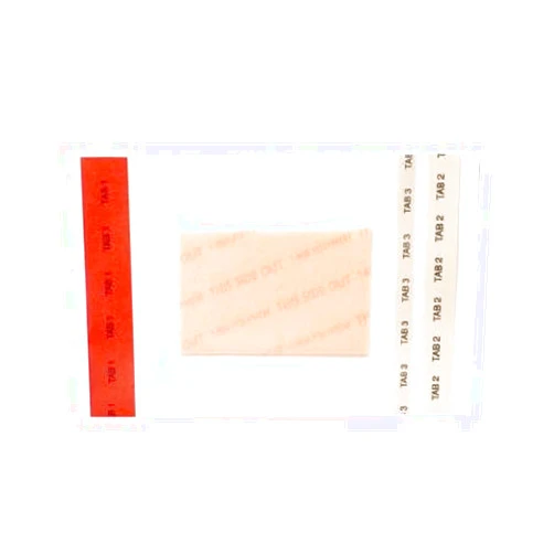 FERRIS MFG. CORP. Ferris PolyMem Film Adhesive Wound Dressing-Island Dressing,2 x 3 inch Pad, 4 x 5 inch Adhesive,Each