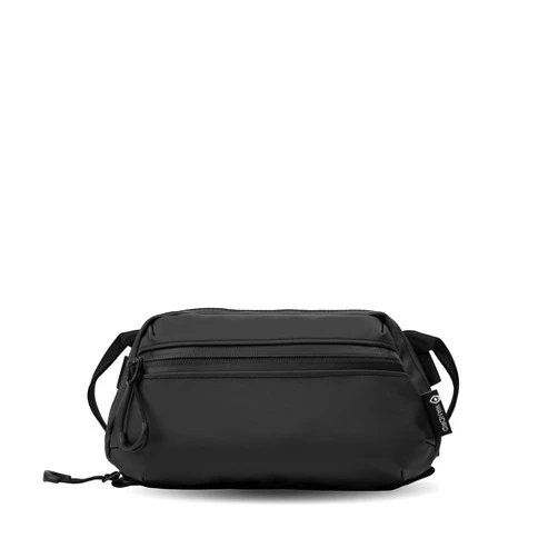WANDRD Tech Bag, Medium - Travel Bag and Tech Organizer for Everyday Carry - Weather-Resistant and Durable for Hiking, Camping, Sport, and More (Black)