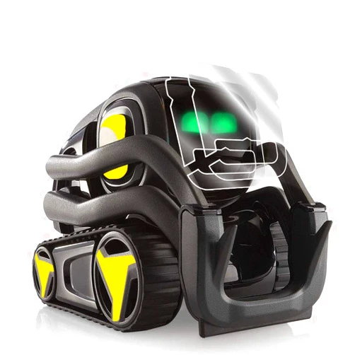 IPG for Vector Robot Face Screen Guard Decoration KIT Protector from Unexpected Attacks of Kids and Pets.Include Wheels&Body Set 7 Units Decals+2 Units Screen Protector (Yellow)