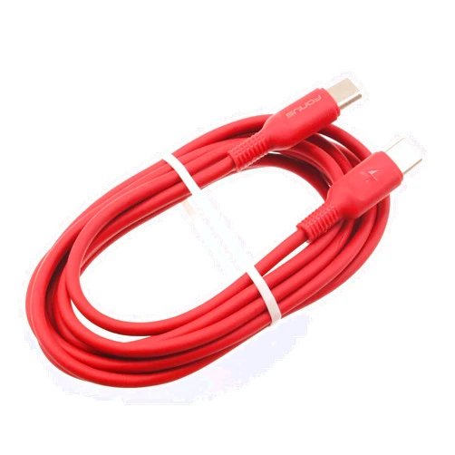 Xenda Red 6ft Long Cable USB-C to Type-C PD Fast Charger Cord Power Wire Compatible with Nubia Red Magic 3 / 3S - RedMagic 5S - RedMagic 7