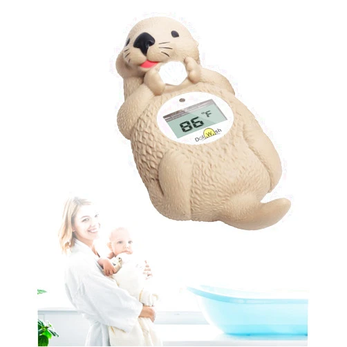 DoliWish Baby Bath Thermometer for Infants Digtal Baby Water Thermometer for Bathtub Temperature Measure,Safty Kids Bath Floating Toy