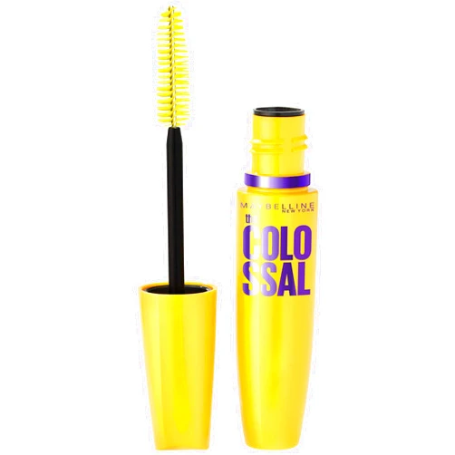 Maybelline Volum' Express Colossal Washable Mascara Makeup, Volumizing, Glam Black, 1 Count