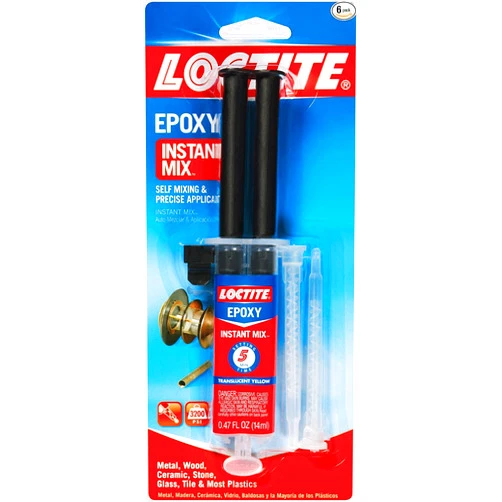 Loctite Epoxy Five Minute Instant Mix 0.47-Fluid Ounce Syringe, HC1060027 (1365868)