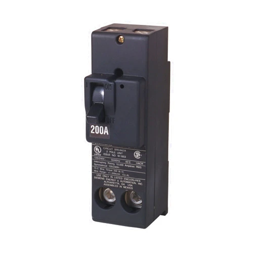 Siemens QN2200 200-Amp 4 Pole 240-Volt Circuit Breaker , Black