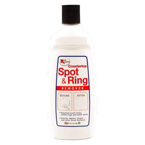 Rock Doctor Granite & Quartz Spot & Ring Remover Bottle and Stain Treatment for Coffee, Water, and Scuff Marks, Water spots, Rings. Works on Marble and other stones. Pack of 1