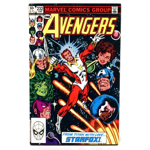 AVENGERS #231--STARFOX--MARVEL--comic book--VF/NM