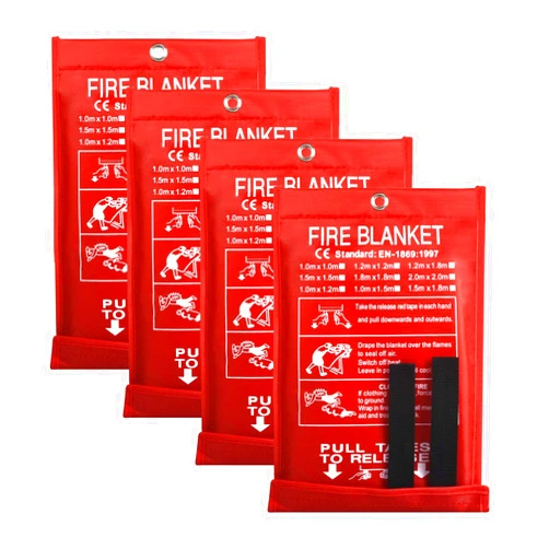 Smilco Fire Blanket Fire Guardian Blanket and Fire Blanket Fire Suppression Blankets for Kitchen, Bedroom, People- Energency Safety (40