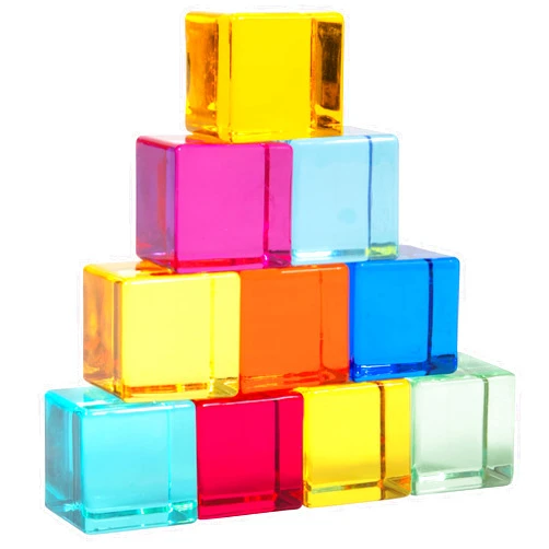 TickiT Gem Cubes - Set of 10
