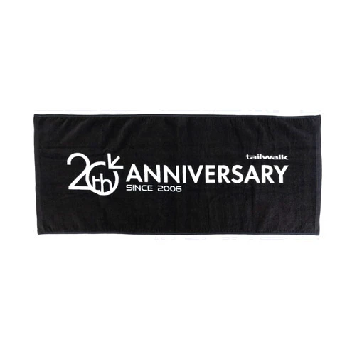 Tailwalk Towel (20th ANV LTD Version) Black (BLK)