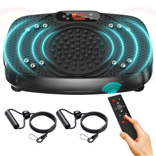 TISSCARE Vibration Plate Exercise Machine: TISSCARE Weight Loss and Lymphatic Drainage Vibrating Plates, Whole Body Workout Sculpting Platform for Home Fitness Fat Burner for Women Men