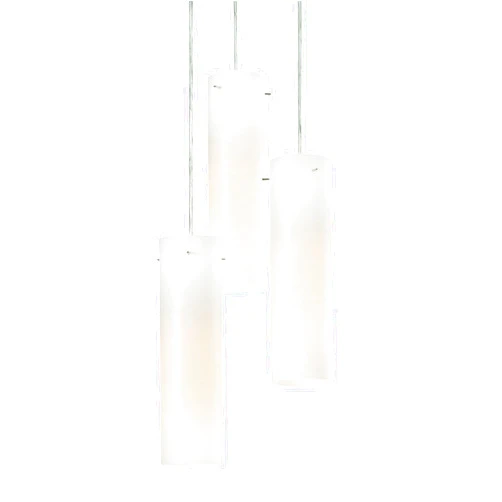 AFX Soho 3 Light Round Pendant - White Shades