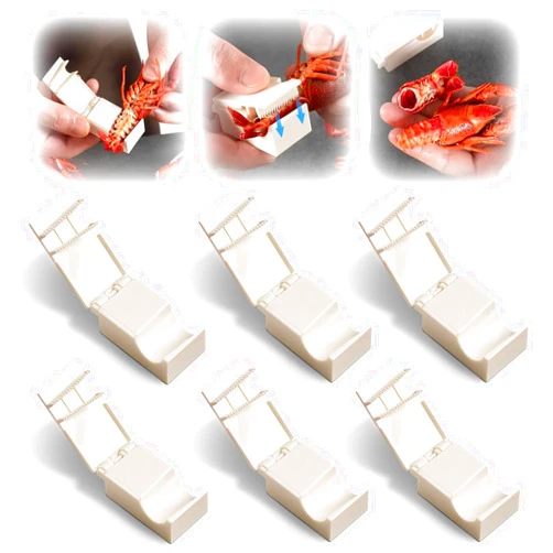 BLADOPIA Crawfish Peeler, Crawfish Shucker, Crawfish Boil Party Supplies, Crawfish Tail Peeler, Crawfish Sheller, Crawfish Shelling Tool, Crawfish Tail Shell Remover (6 PCS)