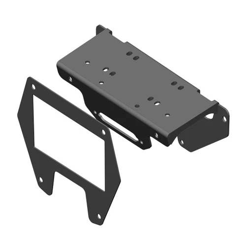 MotoAlliance VIPER UTV Winch Mount Plate Kit - 2020-2021 Polaris RZR Pro XP