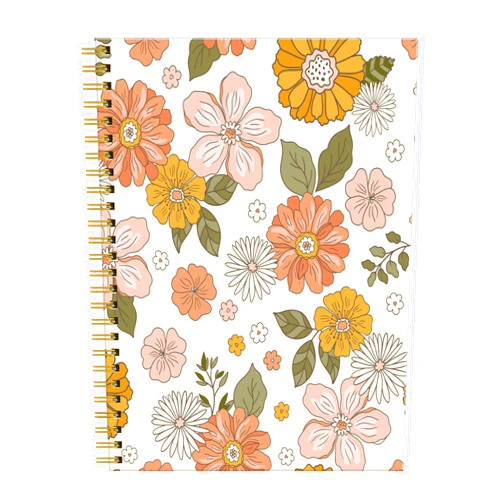 FVBAO Spiral Journal Notebook for Women,A5 College Ruled Notebooks 6