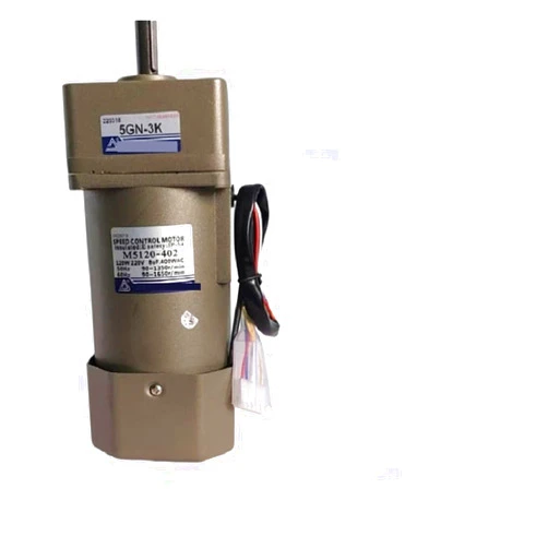 NuNeth 120W Motor Speed Control Motor M5120-402 Gear Reducer Gear Head 5GN-3K/5GN-10K/5GN-180K(M5120-402(5GN-10K))