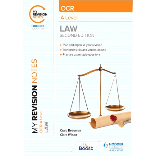 Craig Beauman,Clare Wilson My Revision Notes: OCR A Level Law Second Edition