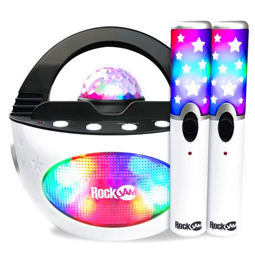 RockJam Karaoke System - Home, Black (RJK-POP-DUO-BK)
