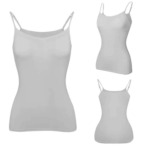 LCMTWX Camisole Tops for Women Beauty Back with Chest Pad Without Wearing Bra One Tank Top Sling Tank Top with Built in Bra