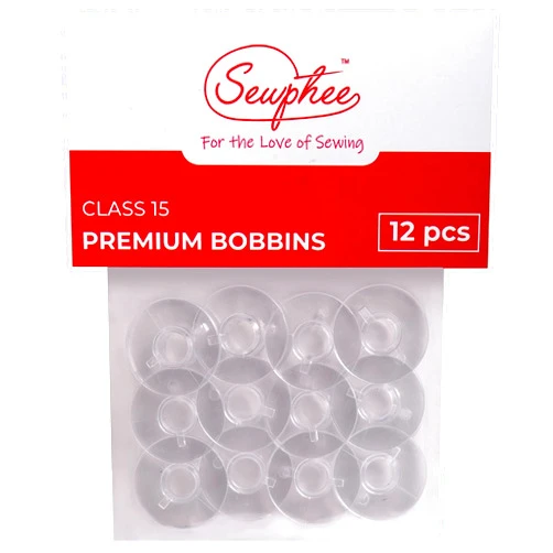 Sewphee 12pcs Bobbins fits Kenmore Sewing Machine - Fits Singer, Brother, Babylock and Janome (New Home) Sewing Machines (2518P, Class 15) by Sewphee