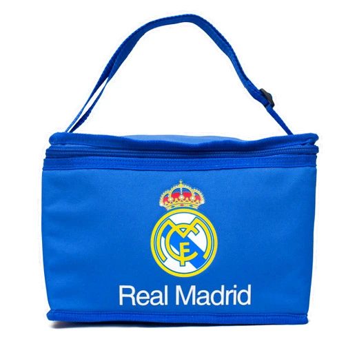 Maccabi La Liga Football Clubs Zipper Portable Cooler Bag-Real Madrid