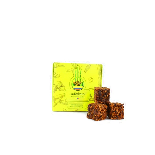 Cafetinto Organic Instant Coffee Cubes 9 Pieces | Colombian Coffee & All Natural Panela Coffee Cubes | Naturally Sourced | Provides Natural Nutrients, Vitamins & Minerals