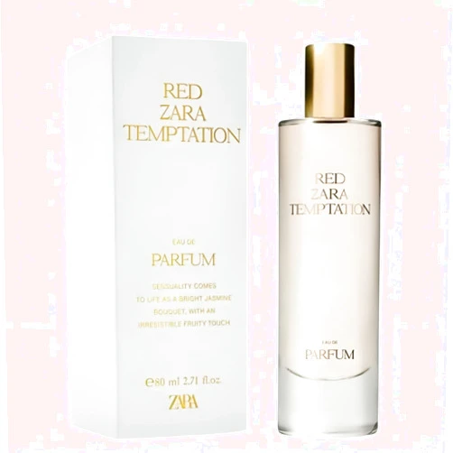 Zara Red Temptation Women Perfume Luxurious Floral and Woody Amber EDP Eau de Parfum 80ml (2.71 fl. oz)